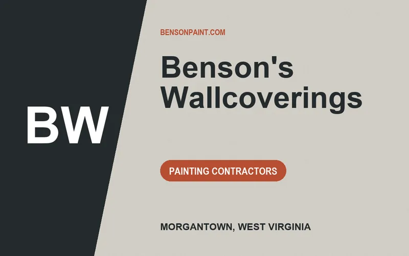 Benson's Wallcoverings in Morgantown, West Virginia