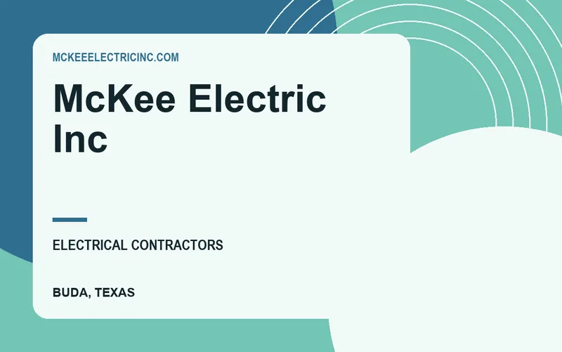 McKee Electric Inc in Buda, Texas