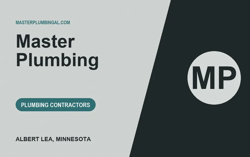 Master Plumbing in Albert Lea, Minnesota