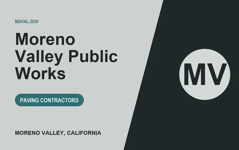 Moreno Valley Public Works in Moreno Valley, California