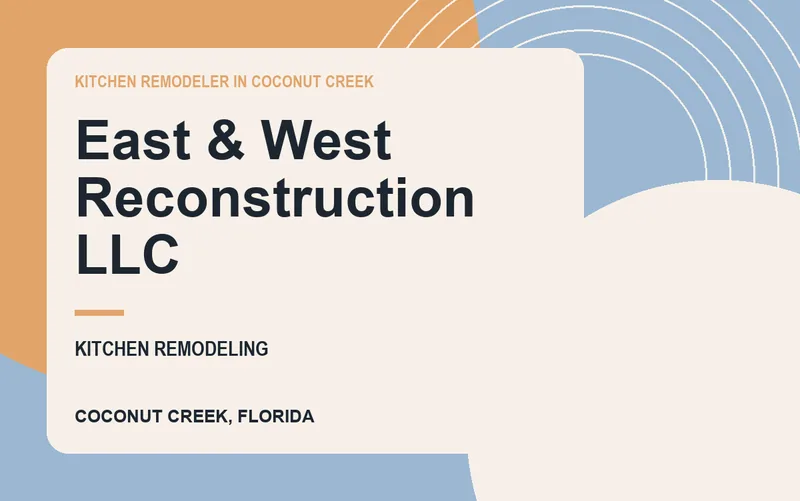 East & West Reconstruction LLC in Coconut Creek, Florida
