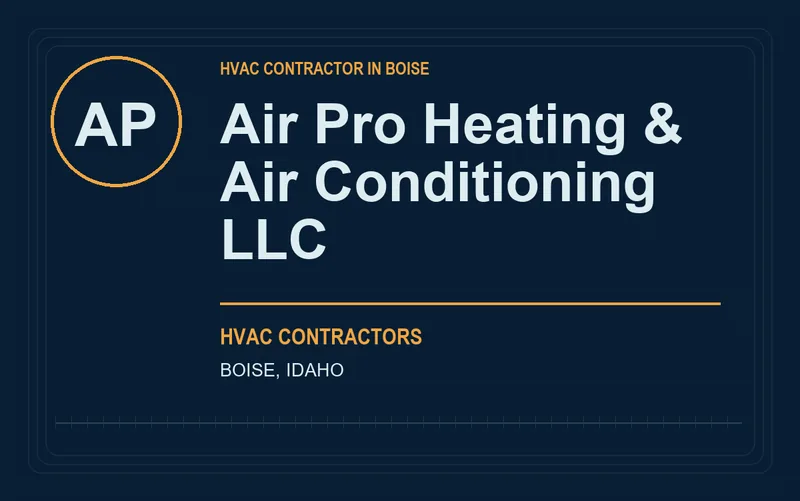 Air Pro Heating & Air Conditioning LLC in Boise, Idaho