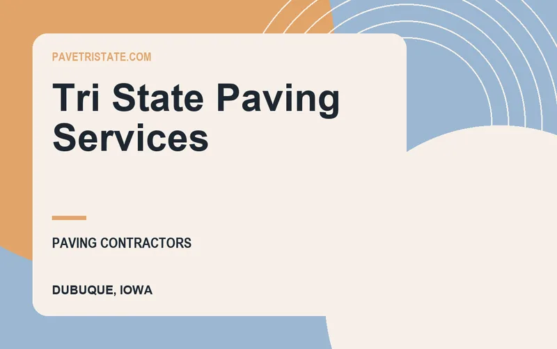 Tri State Paving Services in Dubuque, Iowa
