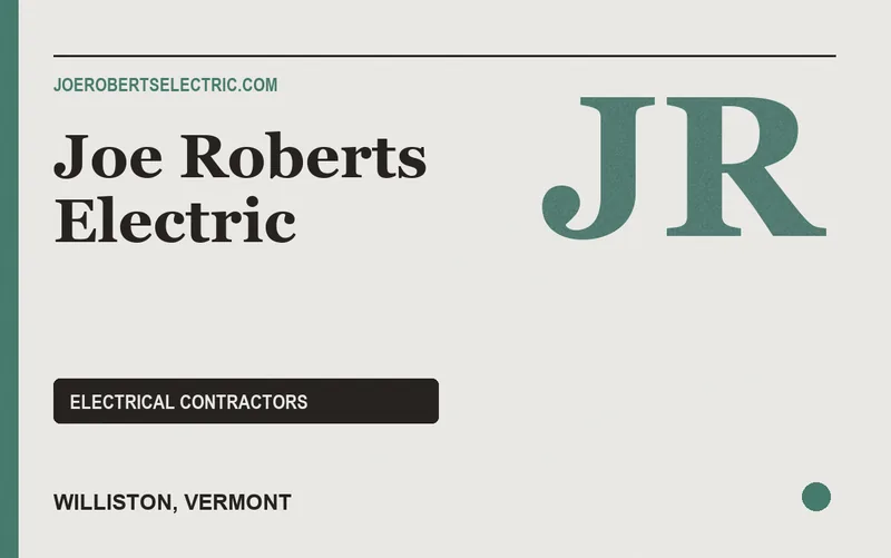 Joe Roberts Electric in Williston, Vermont