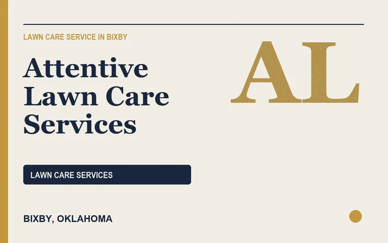 Attentive Lawn Care Services in Bixby, Oklahoma
