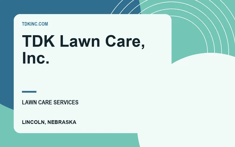 TDK Lawn Care, Inc. in Lincoln, Nebraska