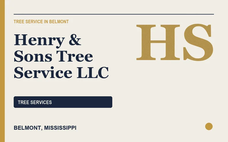 Henry & Sons Tree Service LLC in Belmont, Mississippi
