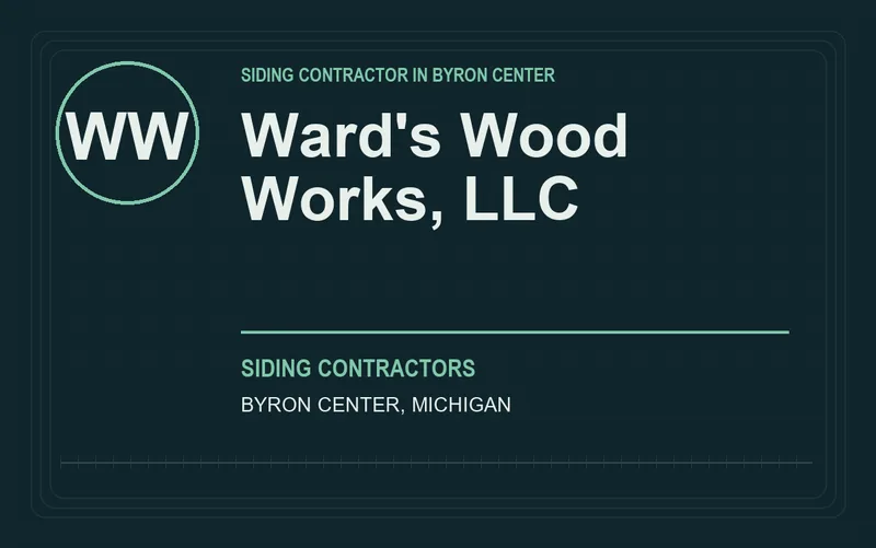 Ward's Wood Works, LLC in Byron Center, Michigan