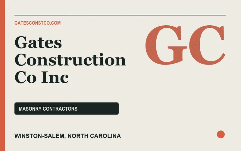 Gates Construction Co Inc in Winston-Salem, North Carolina