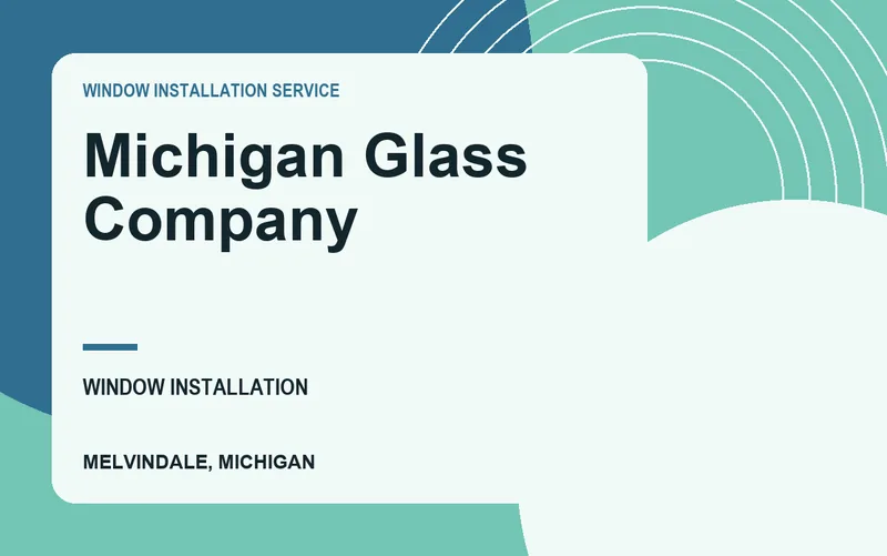 Michigan Glass Company in Melvindale, Michigan