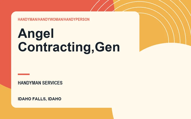 Angel Contracting,Gen in Idaho Falls, Idaho