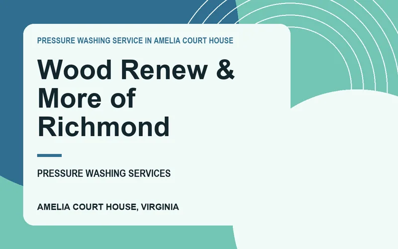 Wood Renew & More of Richmond in Amelia Court House, Virginia