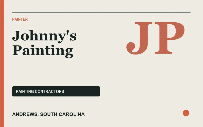 Johnny's Painting in Andrews, South Carolina