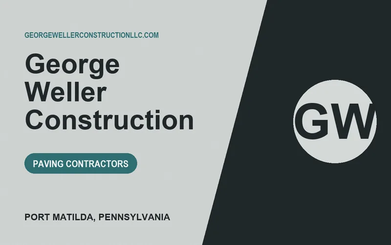 George Weller Construction in Port Matilda, Pennsylvania