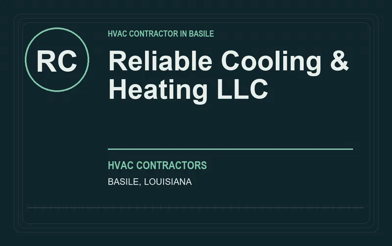 Reliable Cooling & Heating LLC in Basile, Louisiana