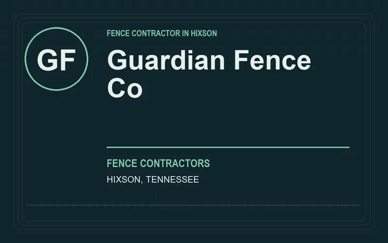 Guardian Fence Co in Hixson, Tennessee