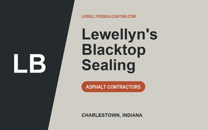 Lewellyn's Blacktop Sealing in Charlestown, Indiana