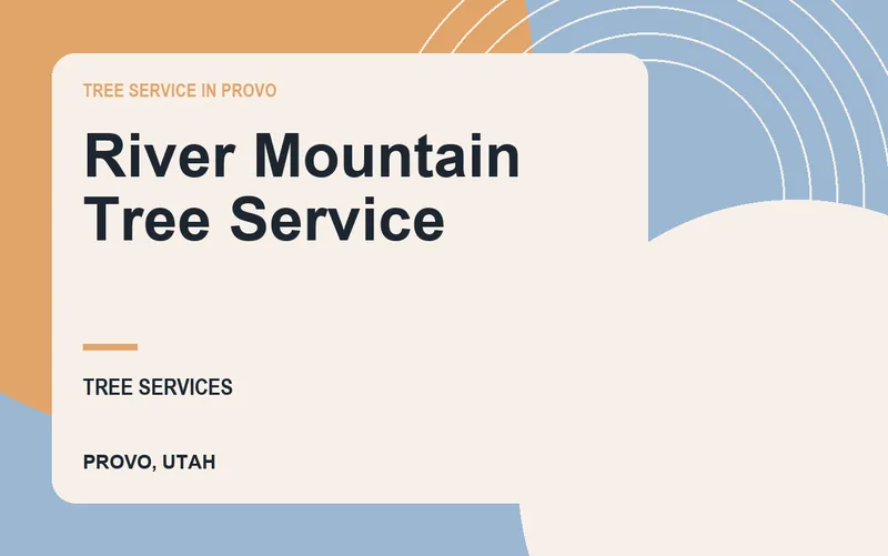 River Mountain Tree Service in Provo, Utah