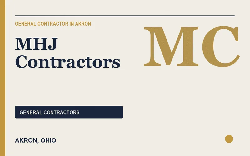 MHJ Contractors in Akron, Ohio