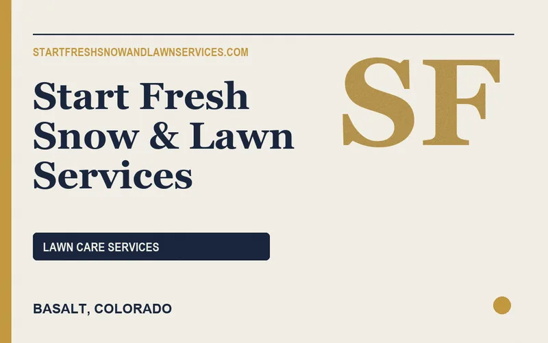Start Fresh Snow & Lawn Services in Basalt, Colorado