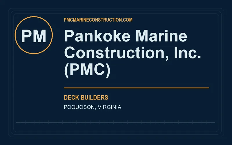 Pankoke Marine Construction, Inc. (PMC) in Poquoson, Virginia