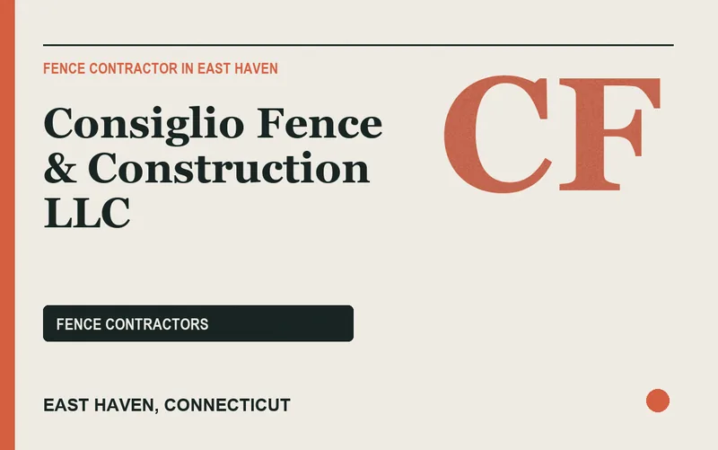 Consiglio Fence & Construction LLC in East Haven, Connecticut