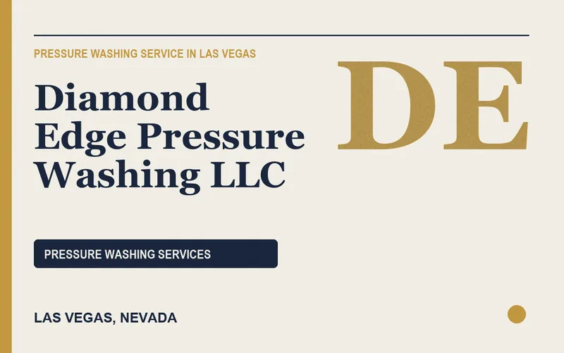 Diamond Edge Pressure Washing LLC in Las Vegas, Nevada