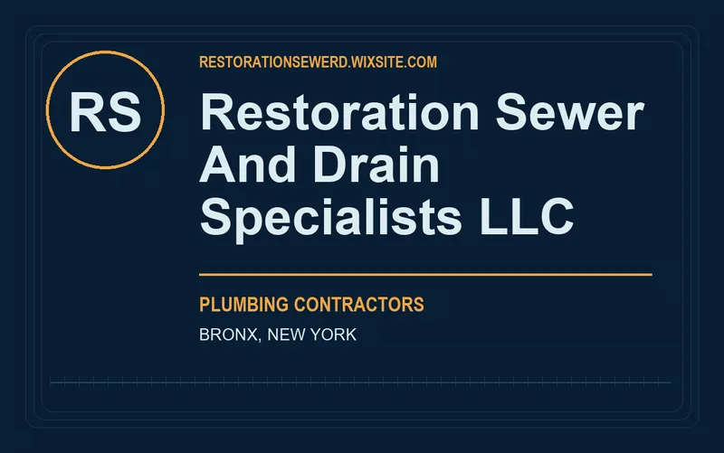 Restoration Sewer And Drain Specialists llc in Bronx, New York