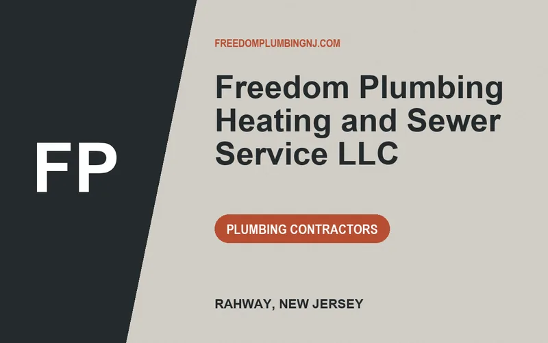 Freedom Plumbing Heating and Sewer Service LLC in Rahway, New Jersey