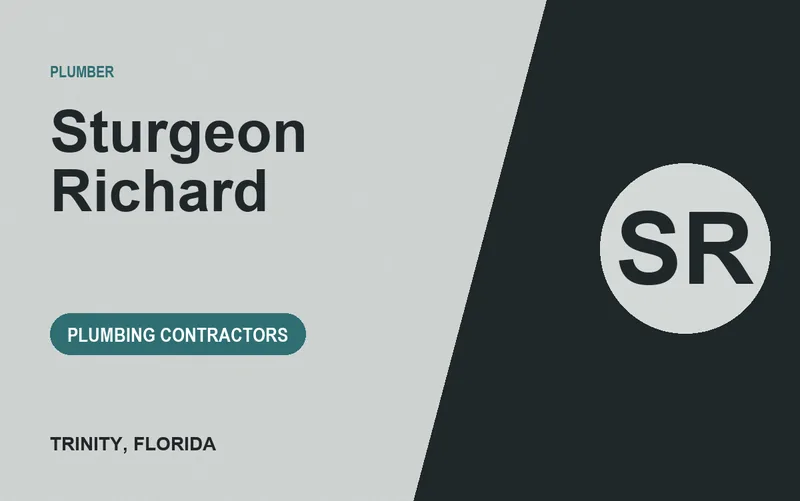 Sturgeon Richard in Trinity, Florida