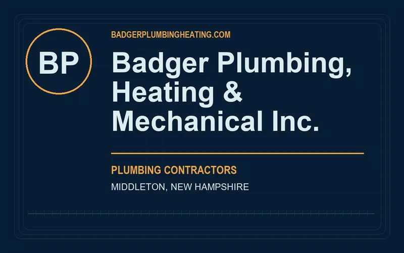 Badger Plumbing, Heating & Mechanical Inc. in Middleton, New Hampshire