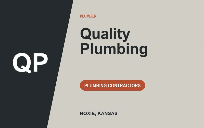 Quality Plumbing in Hoxie, Kansas