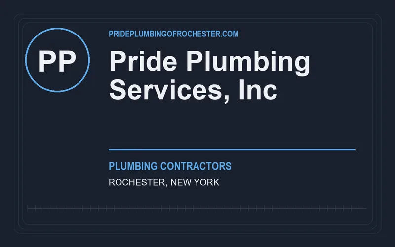 Pride Plumbing Services, Inc in Rochester, New York