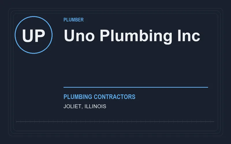 Uno Plumbing Inc in Joliet, Illinois