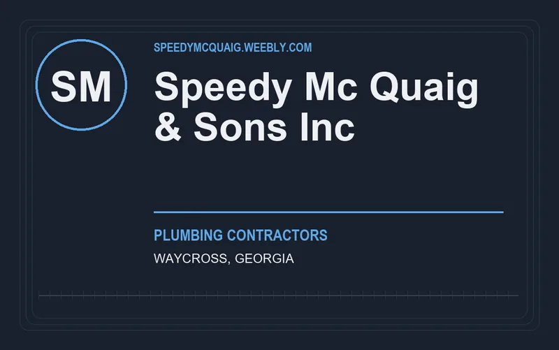 Speedy Mc Quaig & Sons Inc in Waycross, Georgia