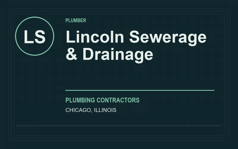 Lincoln Sewerage & Drainage in Chicago, Illinois