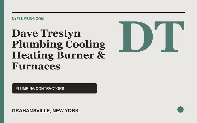 Dave Trestyn Plumbing Cooling Heating Burner & Furnaces in Grahamsville, New York