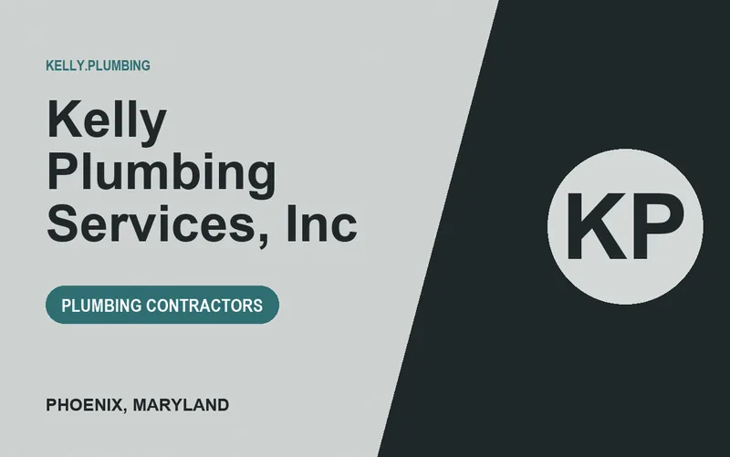 Kelly Plumbing Services, Inc in Phoenix, Maryland