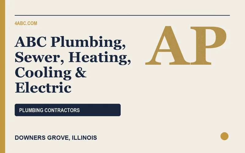 ABC Plumbing, Sewer, Heating, Cooling & Electric in Downers Grove, Illinois