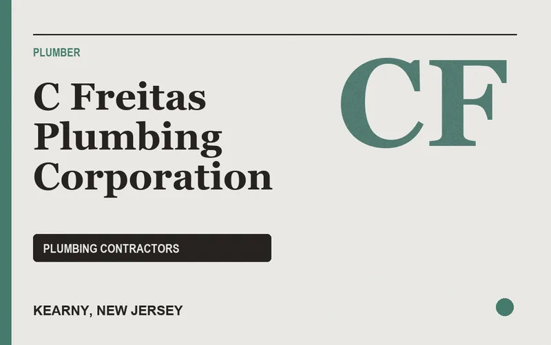 C Freitas Plumbing Corporation in Kearny, New Jersey