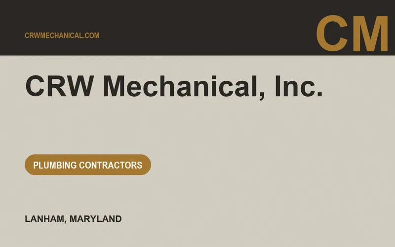 CRW Mechanical, Inc. in Lanham, Maryland