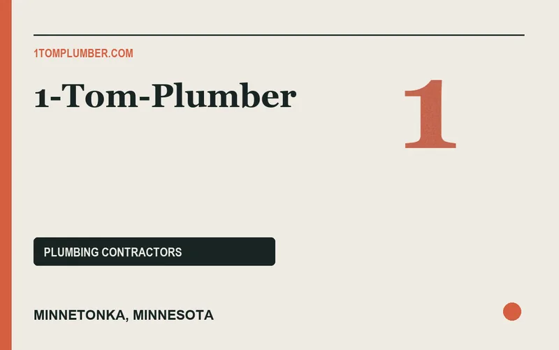 1-Tom-Plumber in Minnetonka, Minnesota