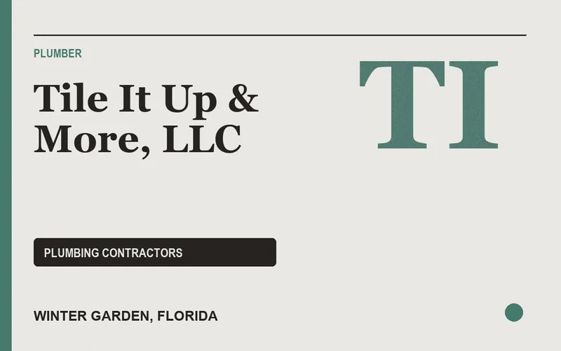 Tile It Up & More, LLC in Winter Garden, Florida