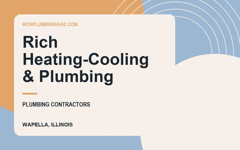 Rich Heating-Cooling & Plumbing in Wapella, Illinois