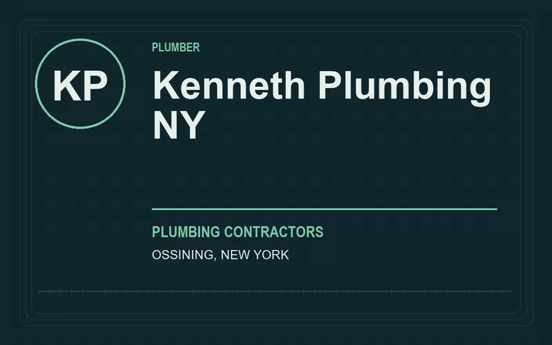 Kenneth Plumbing NY in Ossining, New York
