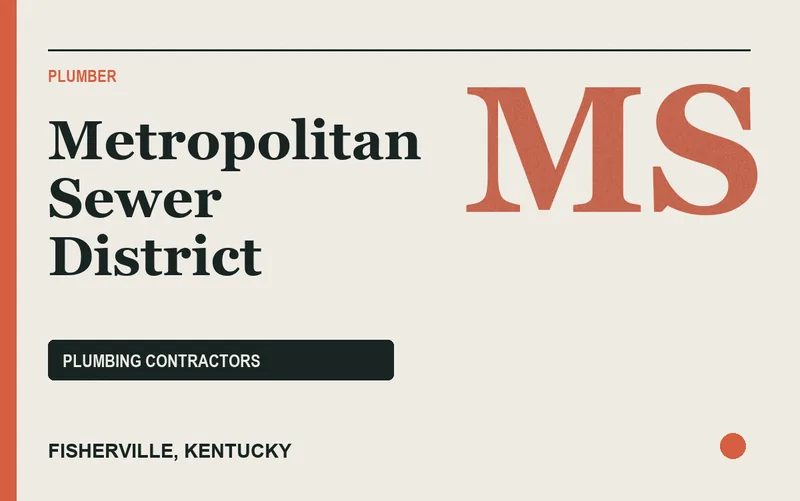 Metropolitan Sewer District in Fisherville, Kentucky