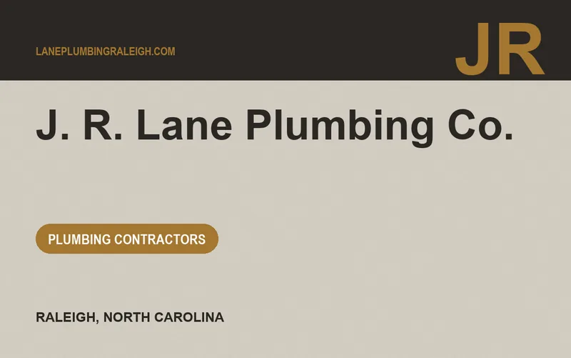 J. R. Lane Plumbing Co. in Raleigh, North Carolina