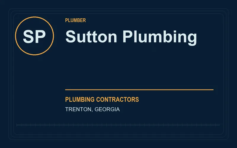 Sutton Plumbing in Trenton, Georgia