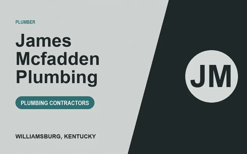 James Mcfadden Plumbing in Williamsburg, Kentucky