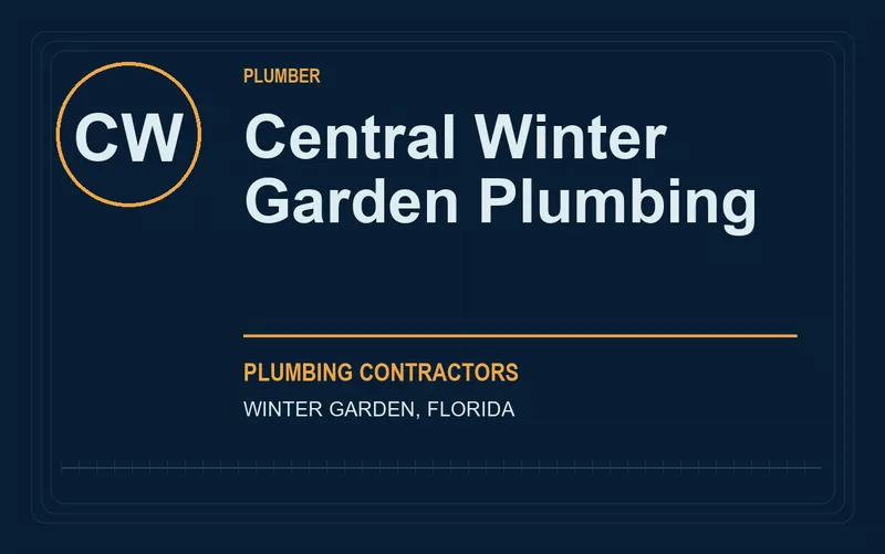 Central Winter Garden Plumbing in Winter Garden, Florida